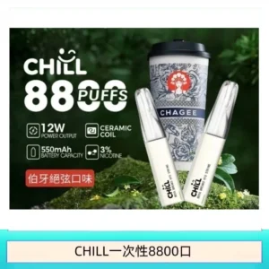 10種口味｜鴨嘴獸CHILL 8800口一次性電子菸 8ml大容量煙油
